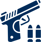 Armas, uniformes y
Accesorios militares
o Relacionados